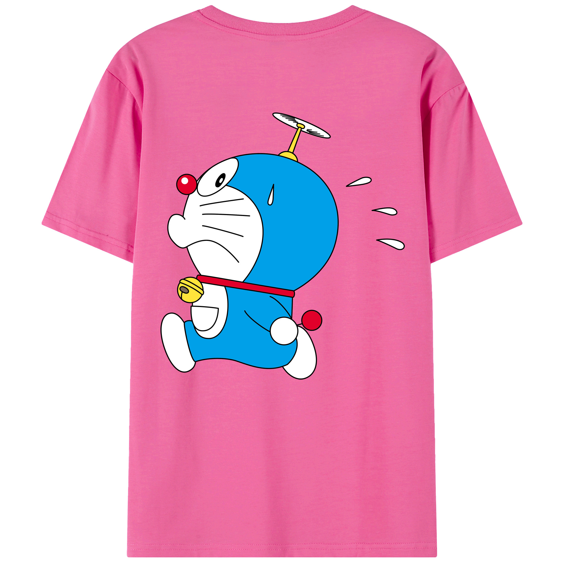 （画像用） ドラえもん Doraemon レディース半袖Tシャツ(バックプリント)
